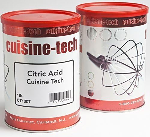 Citric Acid - 1 can - 1 lb by Cuisine Tech