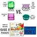 Trika Toyz Slime DIY Kit (Girls/Boys) - Slime Making/Mixing Supplies, Containers, Clear Slime 28oz/800g, Fluffy Foam, Crunchy Fishbowl Beads, Fruit Slices, Glitter, Glow Powder, & More