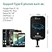 Type C Wireless Charging Receiver, CHGeek USB-C Qi Receiver Module Wireless Charger for Pixel 5'' LG G5 V20 ZTE Axon 7 Nexus 6P 5X HTC 10 Oneplus 3 2 Huawei P9(NOT block fingerprint sensor)