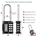 Combination Lock For Locker Outdoor - TOWOKE 4 Digit Weatherproof Resettable Padlock With 2.5 Inch Long Shackle, Zinc Alloy Lock For School Gym Locker, Backyard Gate, Hasp Cabinet, Fence - 2 Pack