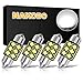 NAKOBO 3030 Chipsets 31MM Festoon Led Bulbs 6000K White 6-SMD Canbus Error Free for 3175 DE3175 DE3021 3022 3021 Dome License Plate Door Lights White（pack of 4）