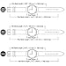Fullmosa 22mm Leather Watch Bands Compatible with Samsung Galaxy Watch 46mm,Galaxy Watch 3 45mm,Gear S3 Frontier/Classic,Grey
