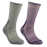 YUEDGE Women's Cushion Merino Wool thermal Winter Outdoor Sports Hiking Socks