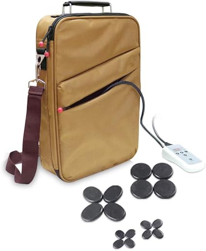 portable hot stone heater bag