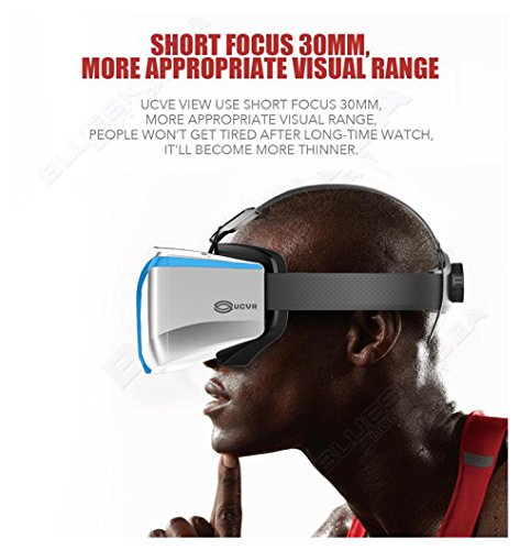 Chunnuan-UCVR-VIEW-Virtual-Reality-VR-3D-360-Degrees-Full-View-Immersive-Gaming-Experience-Glasses-Blue-For-5-To-57-Inch-Smarthone-Blue