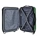 Travelers Club Madison Hardside Expandable Luggage with Cup/Phone Holder, Green, Carry-On 20-Inch