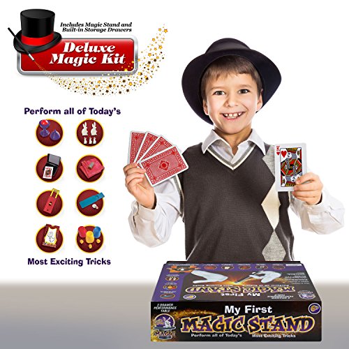 Jumbo Magic Tricks Set for Kids. Perform Hundreds Today's Most Exciting Tricks. Magic Kit with Instructional DVD