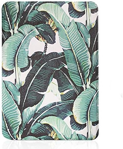 Leminimo Kindle Cover - Slim Fit Smart Marble Case with Auto Sleep/Wake for All-New Amazon Kindle (10th Gen - 2019 Release only - Will NOT fit Kindle Paperwhite or Kindle Oasis) (Banana Leaves)