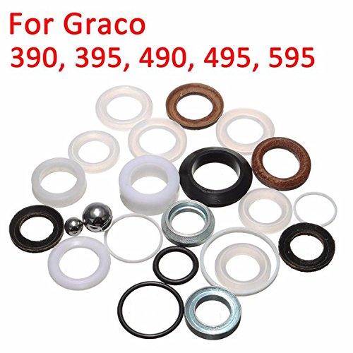 Hitsan Aftermarket Repair V Packing Seals Kit For 390 395 495 595 Graco Paint Sprayer Ultra One Piece Buy Online In Bahamas At Bahamas Desertcart Com Productid