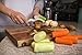 Chef's Path French Fry Potato Cutter Bundle:Potato French Fries/Vegetable Slicer-Chipper 2-size SS Blades Suction Base,Bonus 3in1Peeler/Eye Picker/Fruit-Vegetable Brush & Cleaning Brush,Free E-Books