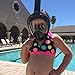 Snorkeling – Snorkel Gear for Easy Breathing & Unobstructed View – Dry Snorkel Mask for Adults, Kids with GoPro Attachment