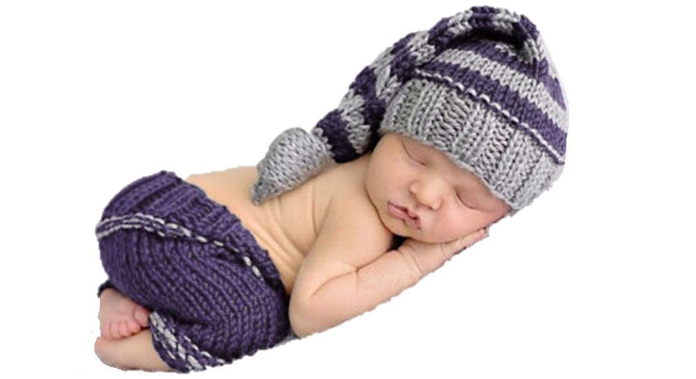 Dtailz newborn photography props baby photoshoot outfits girl boy funny costume knitted chrochet