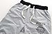 Bestpriceam® Men's Cotton Shorts Pants Gym Shorts Casual (L, Grey)