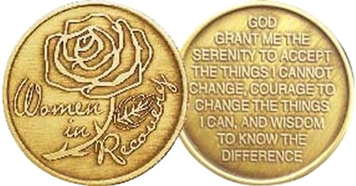 Women in Recovery with the Serenity Prayer- Bronze Medallion
