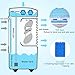 DUOLANG 2647 CFM Indoor Outdoor Portable Evaporative Air Cooler Swamp Cooler- Remote Control & 3 Modes/Speeds with Fan & Humidifier for 322.9 sq. ft. - DL-4501