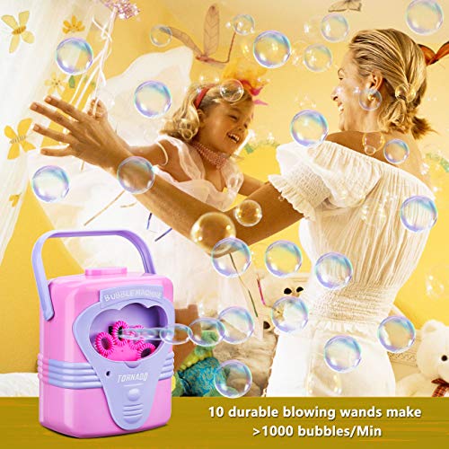 Bubble Machine With Music For Kids Children Toddlers Babies Boys Girls
