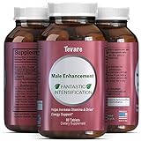Tevare Libido Enhancer Supplement for Men & Women – Boost Drive and Energy Fast – Natural Horny Goat Weed Extract Pills with Maca Root Powder Pure Ginseng Tongkat Ali and Saw Palmetto 