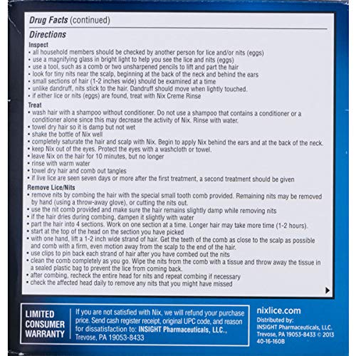 Nix Complete Lice Treatment Kit
