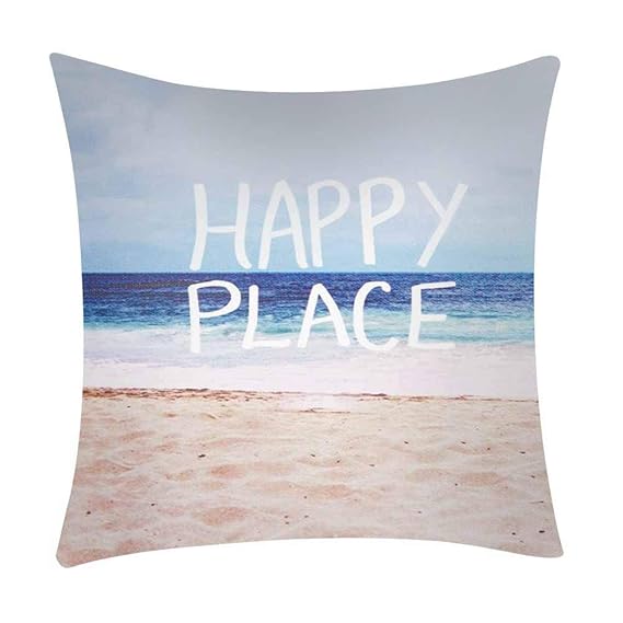 Xmiral Kissenbezüge Home Decor Kopfkissenbezug Ozean Tier Szenerie Bequem Kissenhüllen(E)