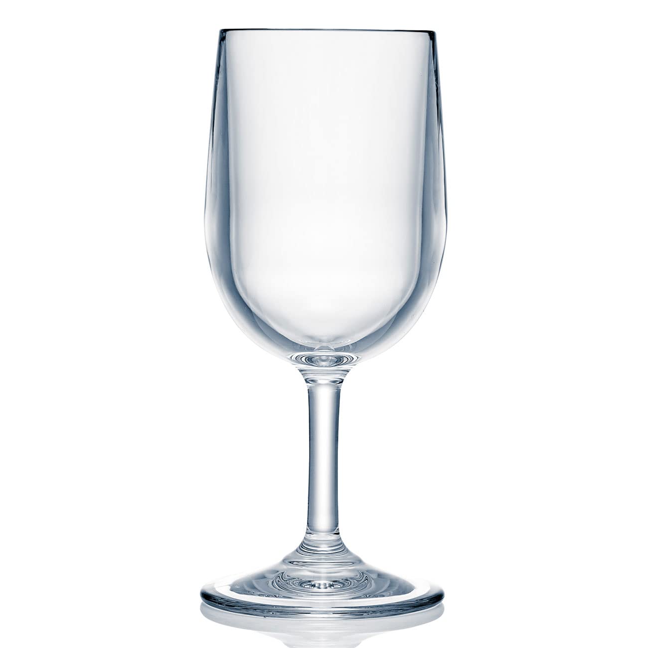 Strahl Design & Contemporary Classic Wine Glass 8.6oz / 245ml - Set of 12 - Plastic Wine Glasses