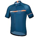 ROTTO Mens Cycling Jersey Short Sleeve Bike Shirt