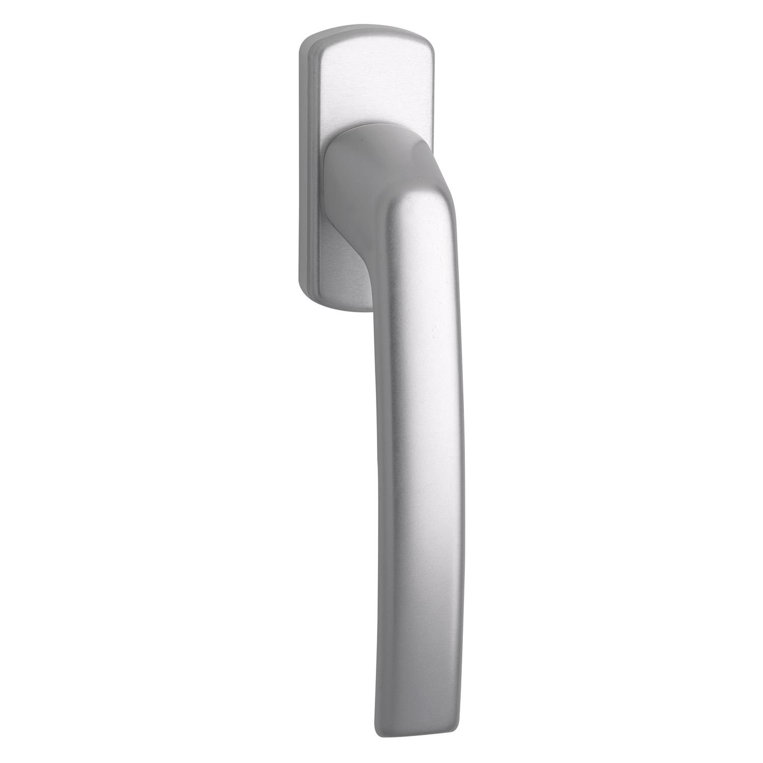 Maco Window Handle Cam Harmony, Covered, 12 Square Spindle 7 x 32 mm Anodised Aluminium Silver-Coloured, 1 Piece, 102202630