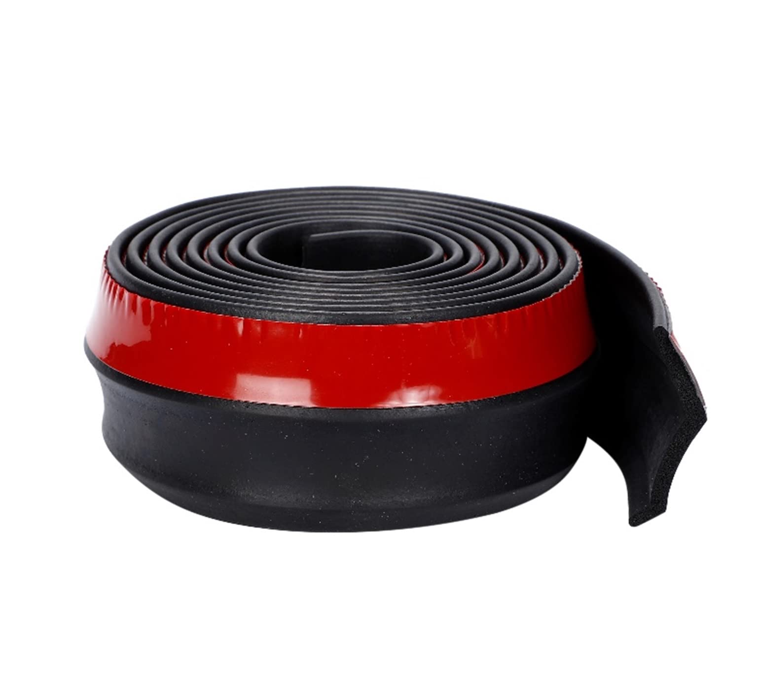 アンダーリップモール 2.5M リップスポイラー 汎用 マルチ 硬ゴム素材 キズ予防 ドレスアップ モール 汎用リップ スポイラー イージーリップ フロントリップ エアロ リップ アンダーリップ (2.5M)商品画像