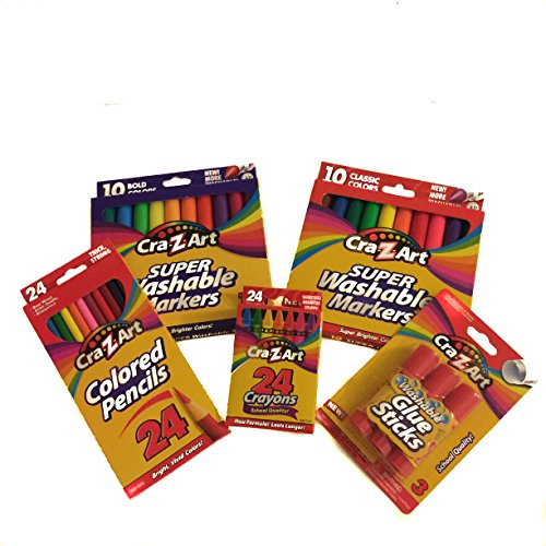 CraZArt Bold Washable Markers, 10 Count on Galleon Philippines