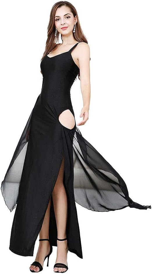 Langarm Ballsaal Tanzkleid Damen Modernes Salsa Walzer Tanz