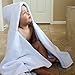 Premium 100% Cotton Hooded Baby and Toddler Bath Towel by Parker Baby Co. - Toddler, Organic