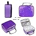 Girls Flip Sequin Lunch Box Insulated Lunch Tote Bag for Kids Glitter Mermaid Lunch Box for School Work Travel Picnic