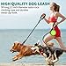 COOYOO 2 Pack Dog Leash 5 FT Heavy Duty - Comfortable Padded Handle - Reflective Dog Leash for Medium Large Dogs with Collapsible Pet Bowl