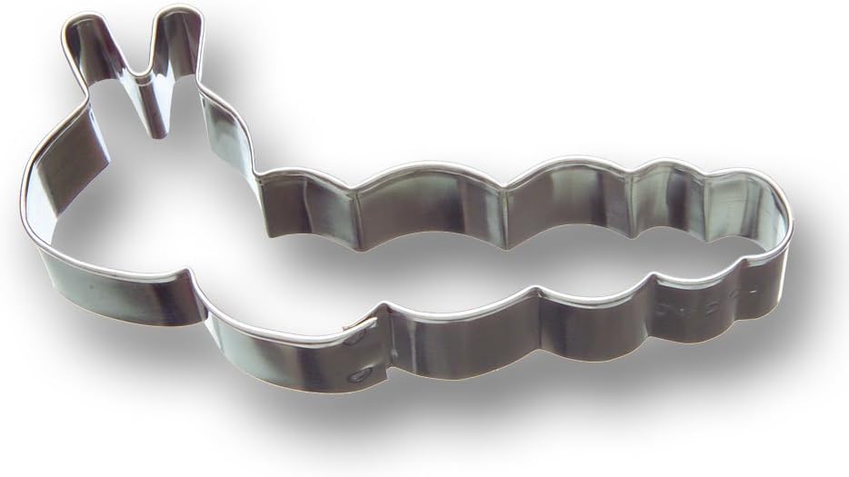 Caterpillar Tin Cookie Cutter 4.25 in - Foose Cookie Cutters - US Tin Plate Steel - B1721