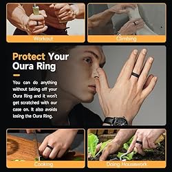 SZJCLTD 4 Pack for Oura Ring Protector/Galaxy Ring