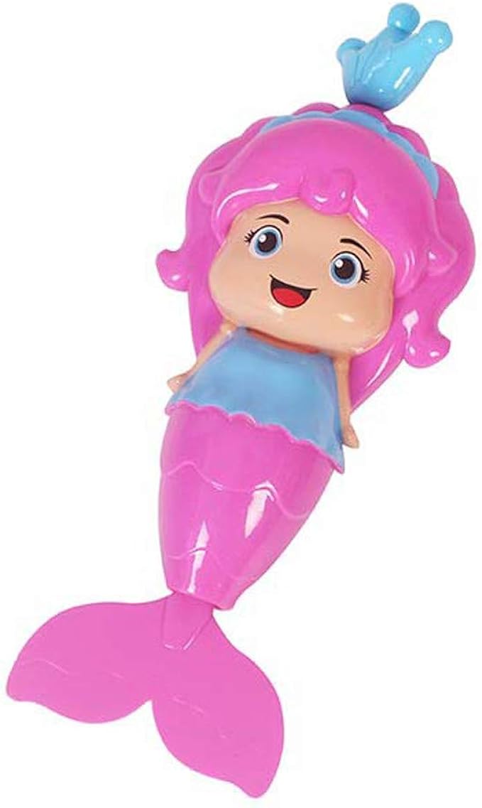 swimming mermaid bath toy