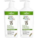 Natralia Happy Little Bodies Eczema Body Wash and Shampoo 2 Count