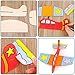 Neworkg 6 Pack Wood Glider Planes, Flying Glider Plane, Unfinished Blank DIY Flying Toy Planes for Birthday Party, Carnival Prizes(7.7 inches)