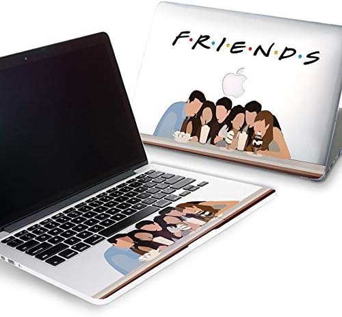 ZizzStore MacBook Hard Case and Keyboard Decal Set Protective Hard Shell with Vinyl Sticker Around Keyboard for (Air 13…