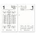 AT-A-GLANCE 2020 Daily Desk Calendar Refill, 3-1/2