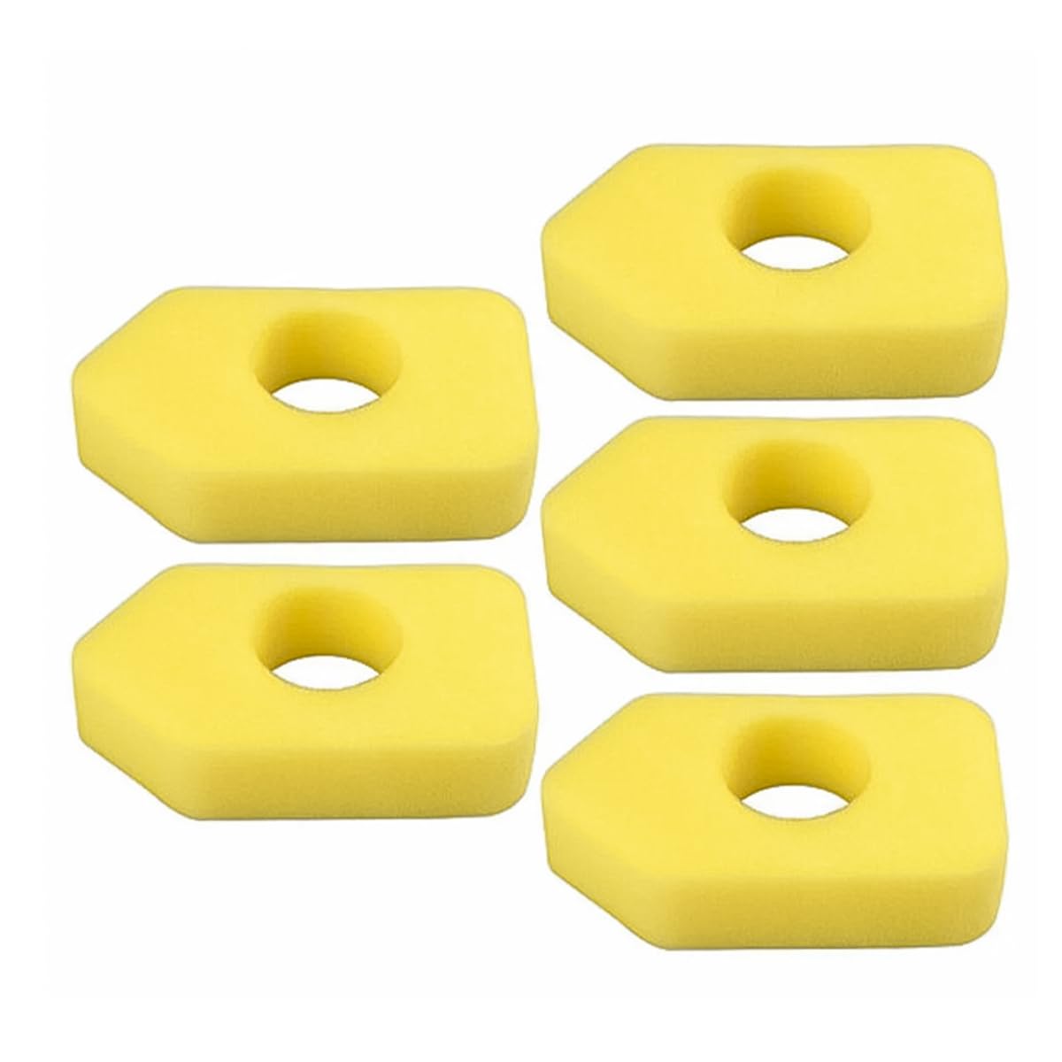 Hsthe Sea 5 Pcs Foam Air Filter, Foam Air Filter 698369, Compatible with Briggs & Stratton 4216 5088 5099 Replace MTD 490-200-0011