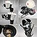Xultrashine Car Cup Holder, 5 in 1 Multi-Functional Holds Mugs Organizer,Adjustable Car Cup Holder with Drink Phone Holder and Little Stuff Storage Cup, Black.