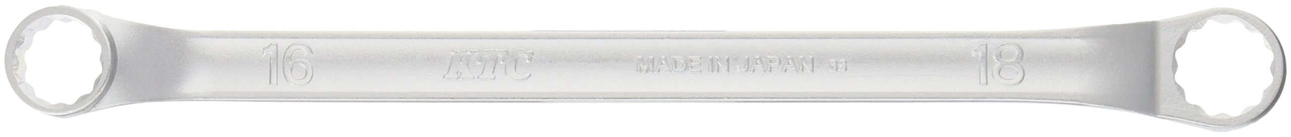 京都機械工具(KTC) 45度×6度ロングめがねレンチ 16×18mm M51618商品画像