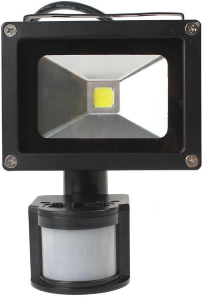 10W PIR Motion Sensor Cool White 12V AC or DC LED Floodlight Waterproof