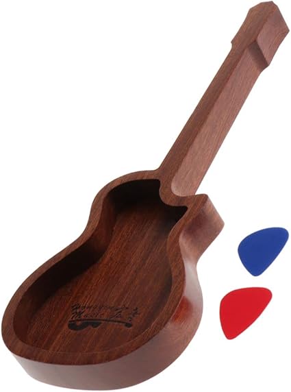 Amazon ギターピック 収納ケース 収納ボックス ギターピックホルダー 木製 １セット入り ギターピック 楽器 音響機器