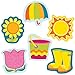 Carson Dellosa | Spring Mix Mini Cut-Outs | 3-inch x 3-inch, 36pcs primary