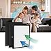 isinlive Idylis Replacement Filters for IAF-H-100D AC-2118 AC-2123 IAP-10-280 1AP10280 Idylis Air Purifiers D Type， Includes 1 HEPA Filter & 2 Carbon Filters