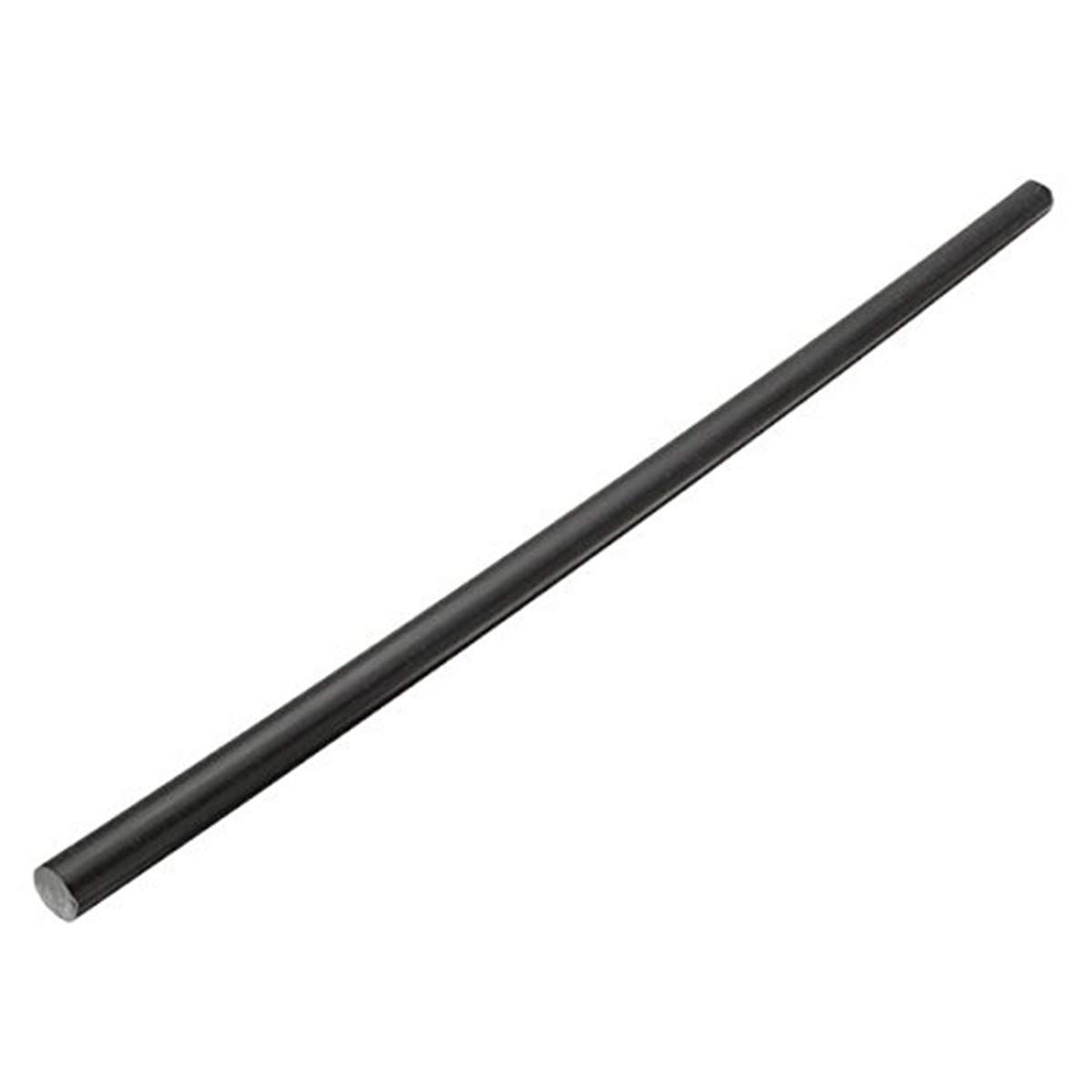 EsportsMJJ Nylon Rods 12mm Diameter Black Engineering Round Bar 100/200/300/400/600mm - 300mm