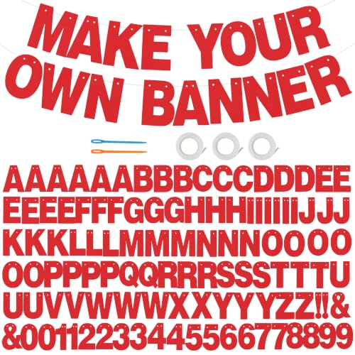 DIY Letter Banner Kit Make Your Own Banner