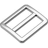 DEVPSISR Metal Buckles Adjustable Slide for Purse Bag Hardware Making Supplies Backpack replacement Belt