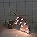 Pooqla Unicorn Decorative Marquee Signs LED Unicorn Night Light for Party Supplies Table Wall Decoration, Kids' Room, Living Room, Bedroom (Unicorn Head - Rose Gold Glitter)